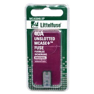 Adv Littelfuse 40A Unslotted MCASE+ Fuse Original Equipment Manufacturer